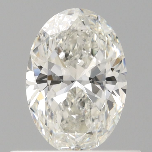 0.55 carat H-SI1 Natūralus Oval Deimantas (1)