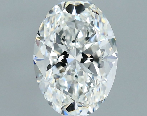 0.5 carat F-VS1 Natūralus Oval Deimantas (1)