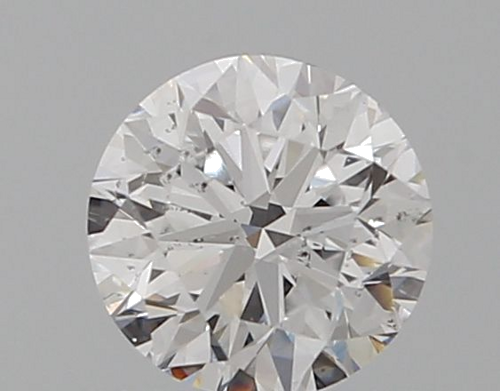 0.4 carat D-SI2 Very Good cut Natūralus Round Deimantas (1)