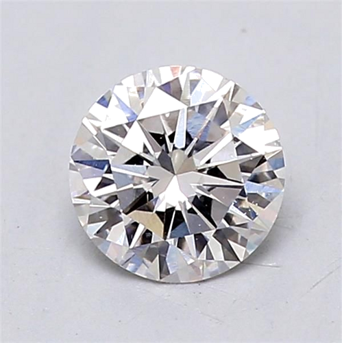 0.44 carat Faint Pinkish Brown-SI1 GD cut Natūralus Round Deimantas (1)