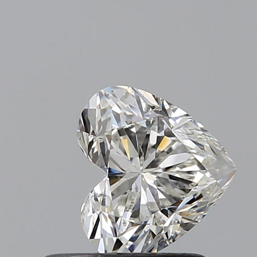 0.63 carat I-SI2 Natūralus Heart Deimantas (1)