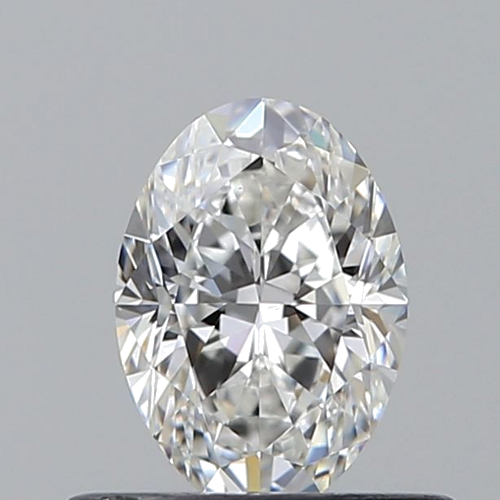 0.5 carat F-VS2 Natūralus Oval Deimantas (1)