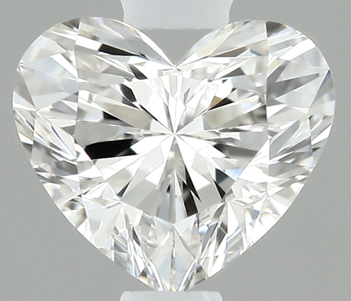 0.42 carat I-VVS1 Natūralus Heart Deimantas (1)
