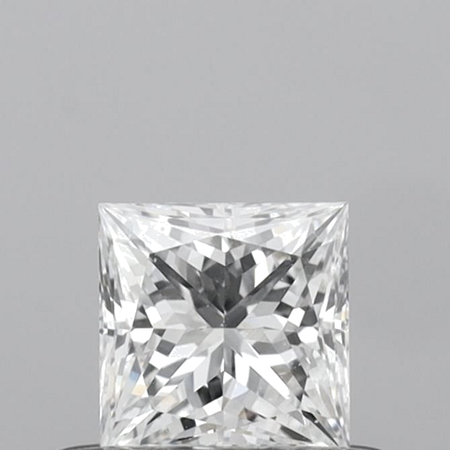0.38 carat E-VS2 Natūralus Princess Deimantas (1)