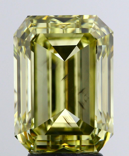 4.6 carat Fancy Brownish Greenish Yellow-SI2 Natūralus Emerald Deimantas (1)
