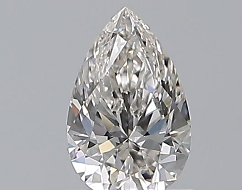 0.52 carat H-IF Natūralus Pear Deimantas (1)