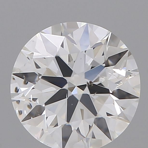 0.6 carat F-SI2 Excellent cut Natūralus Round Deimantas (1)