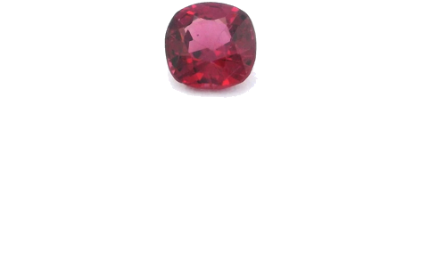 0.42 carat RED Cushion Spinel (1)