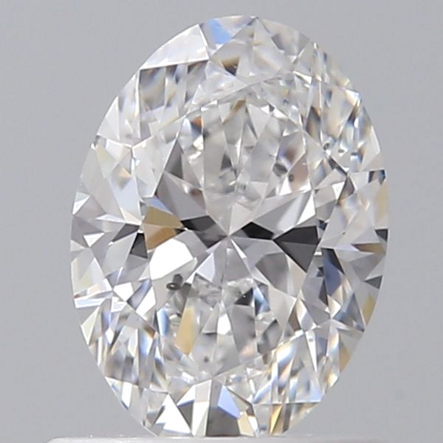 0.7 carat D-SI1 Natūralus Oval Deimantas (1)