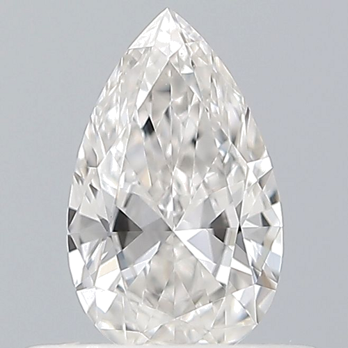 0.34 carat F-VS1 Natūralus Pear Deimantas (1)