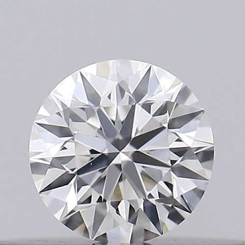 0.16 carat F-VVS2 Excellent cut Natūralus Round Deimantas (1)