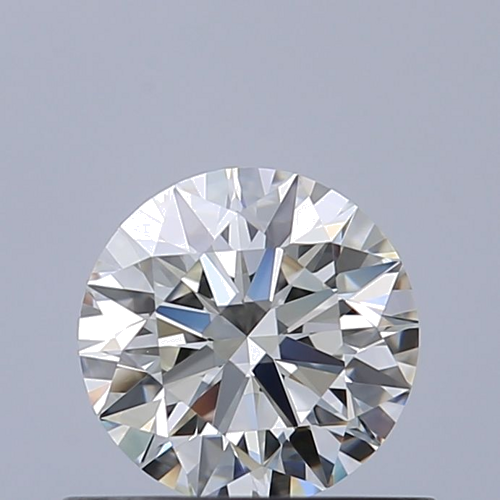 0.57 carat I-VVS1 Excellent cut Natūralus Round Deimantas (1)