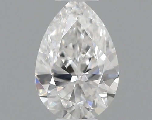 0.24 carat E-VVS2 Natūralus Pear Deimantas (1)