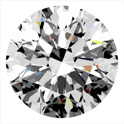 0.31 carat G-VVS1 Excellent cut Natūralus Round Deimantas (1)