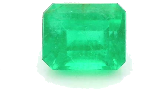 0.64 carat GREEN STEP cut Octagonal Smaragdas (1)