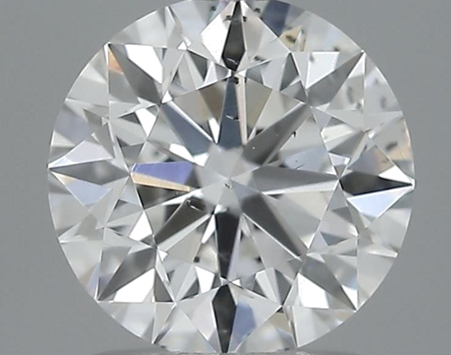 0.5 carat F-SI2 Very Good cut Natūralus Round Deimantas (1)