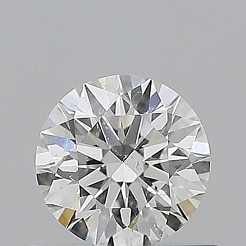 0.61 carat F-SI2 Excellent cut Natūralus Round Deimantas (1)
