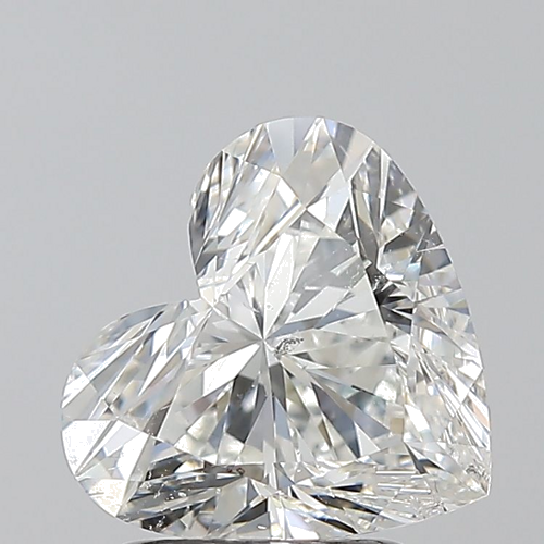 2.02 carat G-SI2 Natūralus Heart Deimantas (1)