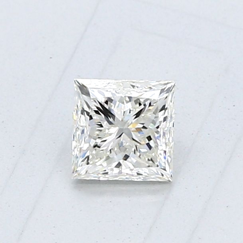 0.5 carat J-VS1 Natūralus Princess Deimantas (1)