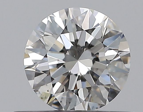 0.5 carat H-SI1 Excellent cut Natūralus Round Deimantas (1)