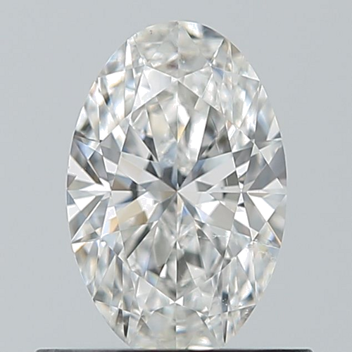 0.6 carat G-SI1 Natūralus Oval Deimantas (1)