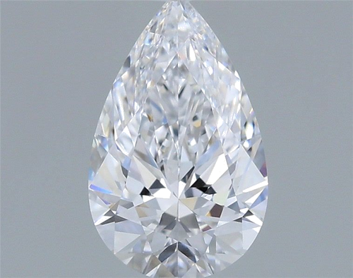 0.78 carat D-IF Natūralus Pear Deimantas (1)
