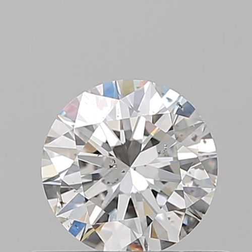 0.5 carat G-SI2 Excellent cut Natūralus Round Deimantas (1)