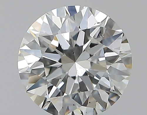0.57 carat H-SI1 Excellent cut Natūralus Round Deimantas (1)
