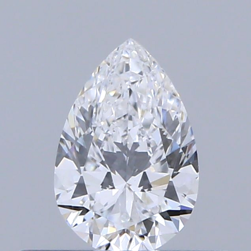 0.3 carat D-VVS1 Natūralus Pear Deimantas (1)