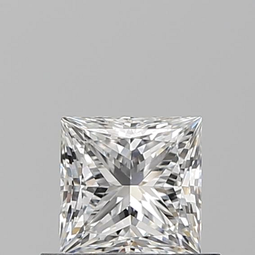 0.61 carat F-VS2 Natūralus Princess Deimantas (1)