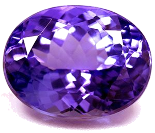 3.2 carat BLUE Oval Tanzanite (1)