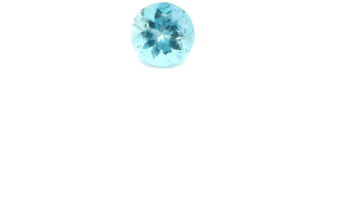 0.48 carat BLUE Round Aquamarine (1)
