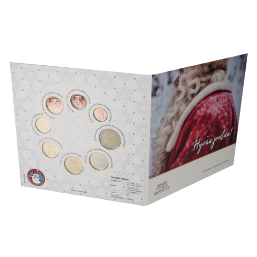 2021 Suomija Kalėdinis BU Euro monetų rinkinys (4)