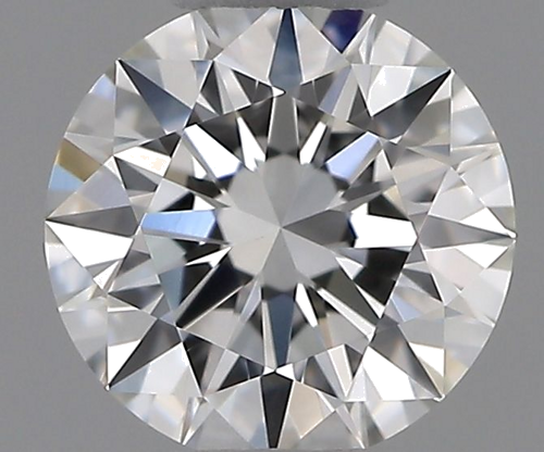 0.57 carat F-VVS2 Excellent cut Natūralus Round Deimantas (1)