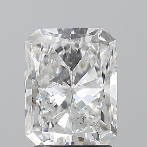 2.01 carat E-SI2 Natūralus Radiant Deimantas (1)