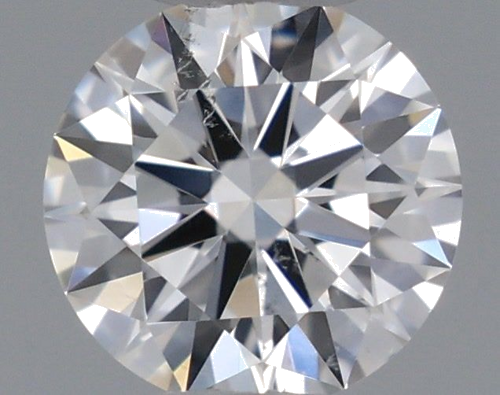 0.33 carat E-SI2 Excellent cut Natūralus Round Deimantas (1)