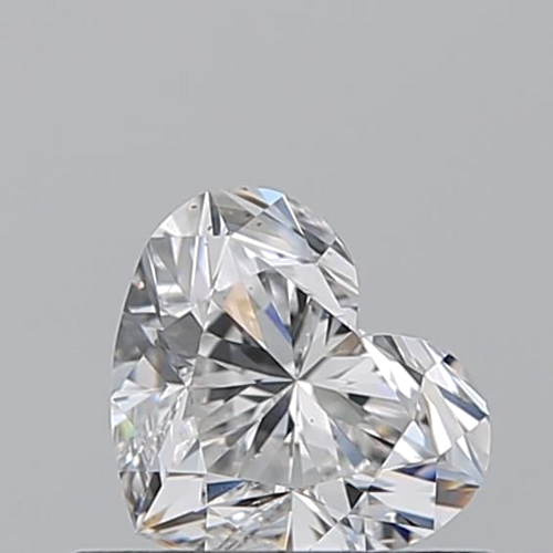 0.51 carat E-SI1 Natūralus Heart Deimantas (1)