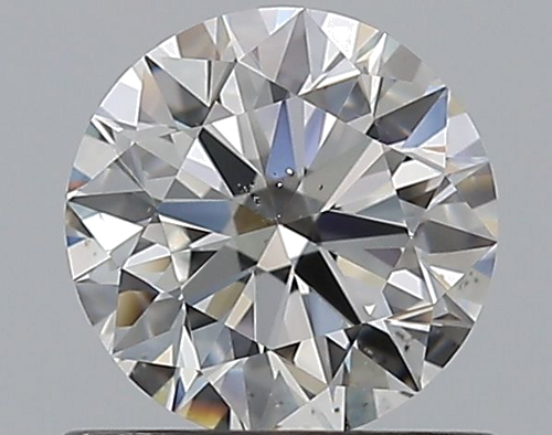0.75 carat G-SI1 Excellent cut Natūralus Round Deimantas (1)