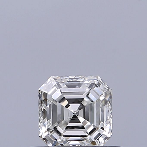 0.38 carat G-VVS1 Natūralus Asscher Deimantas (1)