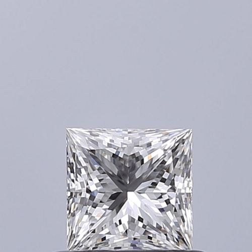 0.51 carat F-VVS1 Natūralus Princess Deimantas (1)