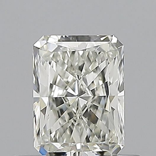 0.52 carat I-VVS1 Natūralus Radiant Deimantas (1)