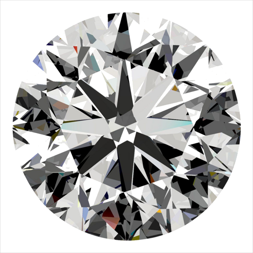 0.3 carat F-VS2 Very Good cut Natūralus Round Deimantas (1)