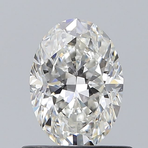 0.7 carat G-SI1 Natūralus Oval Deimantas (1)