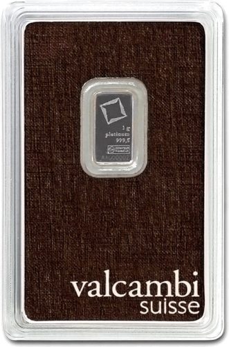 1 г Платиновый слиток Valcambi (1)
