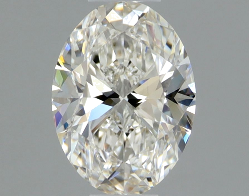 0.39 carat H-VVS2 Natūralus Oval Deimantas (1)