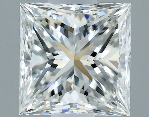 0.5 carat G-VVS2 Natūralus Princess Deimantas (1)