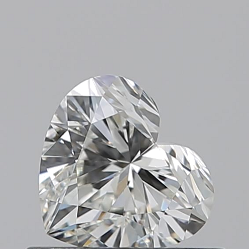 0.53 carat I-IF Natūralus Heart Deimantas (1)