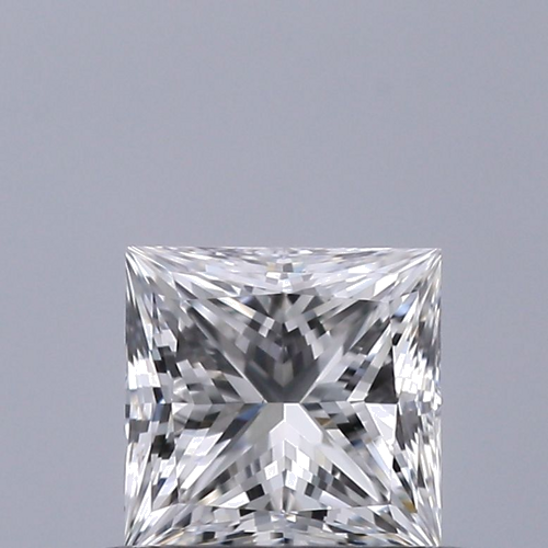 0.5 carat E-VS2 Natūralus Princess Deimantas (1)