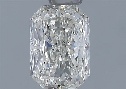 0.51 carat J-SI1 Natūralus Radiant Deimantas (1)