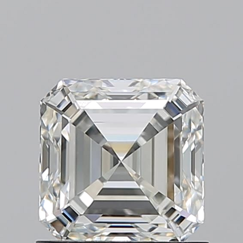 1.01 carat I-VVS1 Natūralus Asscher Deimantas (1)
